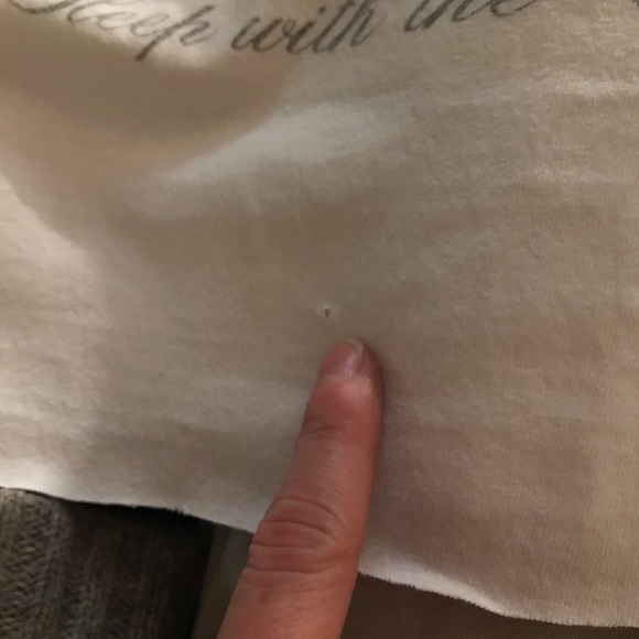 SOLD Vintage cropped tee Sleep With the Angels - Picture 6 of 9